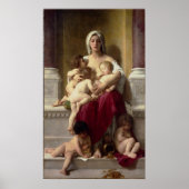 Het Poster van de Charity van de Master Bouguereau (Voorkant)