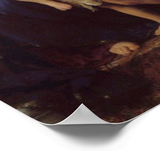 Het Poster van de Charity van de Master Bouguereau (Hoek)