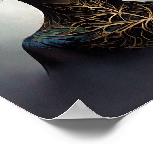 Het Poster van de Collar Fantasy Scifi Art (Hoek)