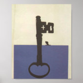 Het Poster van de Cubaanse film over de Donau Pilo (Voorkant)