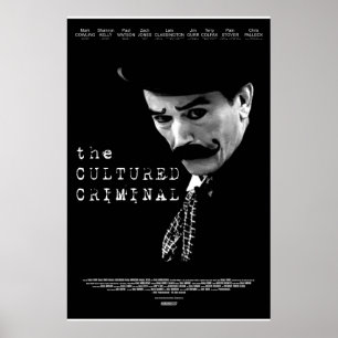 Het Poster van de Culturele Criminaliteit - Offici