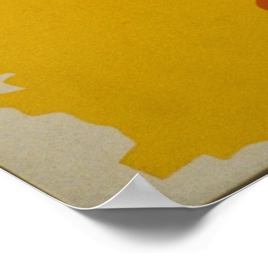 Het Poster van de Dienst van de Curb van de Openba (Hoek)