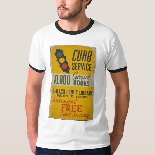Het Poster van de Dienst van de Curb van de Openba T-shirt (Voorkant)