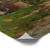 Het Poster van de Dinner Horn - Winslow Homer Fine (Hoek)