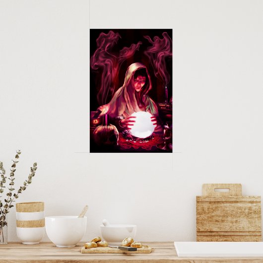 Het Poster van de Dochter van de Tellers van de Fo (Keuken)