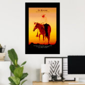 Het poster van de documentaire reining (Thuiskantoor)