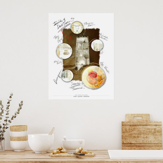 Het Poster van de Donkere Tower (Keuken)