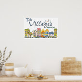 Het poster van de dorpen van de florida-gemeenscha (Keuken)