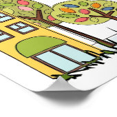 Het poster van de dorpen van de florida-gemeenscha (Hoek)