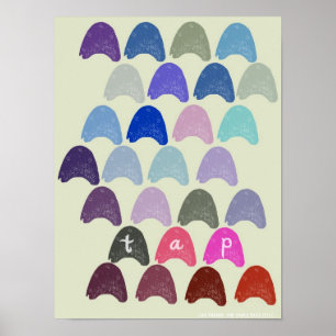 Het Poster van de Druk van de kraan