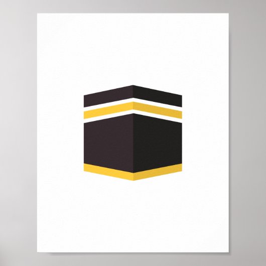 Het Poster van de drukwaarde van de Heilige Kaaba (Voorkant)