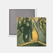 Het poster van de film Cabinet of Dr. Caligari Magneet (Voorkant / Achterkant)