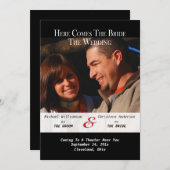 Het Poster van de film sparen de Datum Aankondigin Kaart (Voorkant / Achterkant)