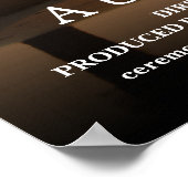 Het Poster van de Foto van het huwelijk - Creëer U (Hoek)