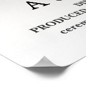 Het Poster van de Foto van het huwelijk - Creëer U (Hoek)