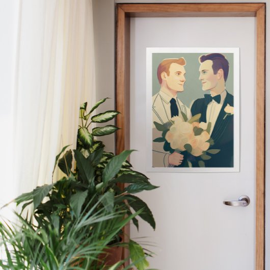 Het Poster van de Gay Wedding