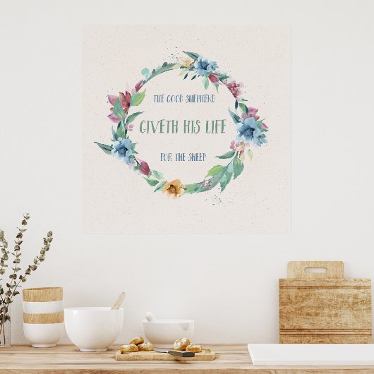 Het Poster van de Grote Meren van de Schapenveer (Keuken)