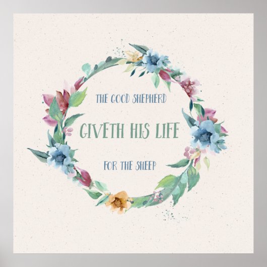 Het Poster van de Grote Meren van de Schapenveer (Voorkant)