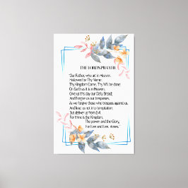 Het Poster van de Heer Canvas Afdruk