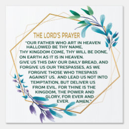 Het Poster van de Heer Tuinbord