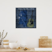 Het Poster van de Hoogte van het Onduidelijke beel (Keuken)