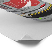 Het Poster van de Ingenieurs van de ruimte - Clang (Hoek)