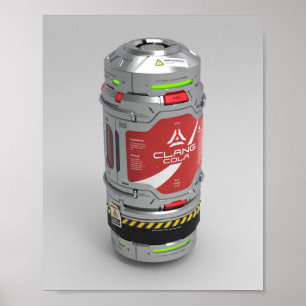 Het Poster van de Ingenieurs van de ruimte - Clang