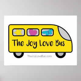 Het Poster van de Joy Love Bus
