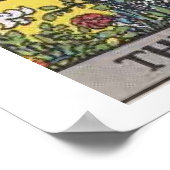 Het Poster van de Kaart van de Magiciër Tarot (Hoek)