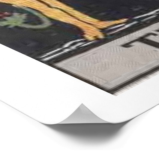 Het Poster van de Kaart van Devil Tarot (Hoek)