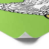 Het poster van de kinderen van de douanetekst van (Hoek)