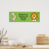 Het poster van de kinderen van de douanetekst van (Keuken)