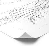 Het Poster van de Kleur van de Kiezen van de Kieze (Hoek)