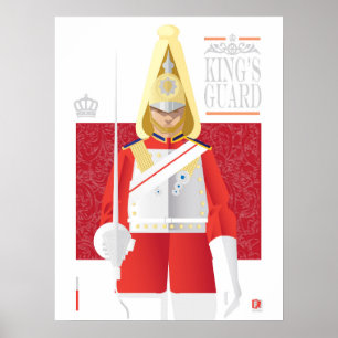 Het poster van de Koningsgarde