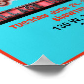 Het Poster van de Laughing Dogs Party (Hoek)