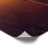 Het Poster van de Lone Scarecrow Digital Art (Hoek)