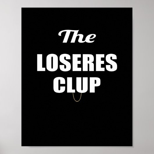het poster van de losers club (Voorkant)