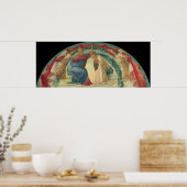 Het Poster van de Maagd-Filippino Lippi Fine Art (Keuken)