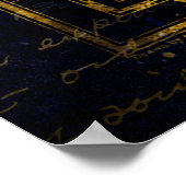 het poster van de maagdelijke constellatie (Hoek)