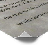 Het Poster van de maan tekenen (Hoek)