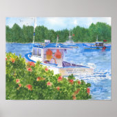 Het Poster van de Maine is de weg om de broodjes v (Voorkant)