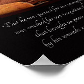 Het Poster van de Manuscript van het kruis en van (Hoek)