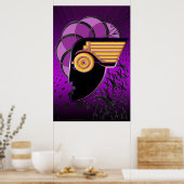 Het Poster van de Motor City Bailout (Semi-Gloss) (Keuken)