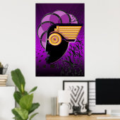 Het Poster van de Motor City Bailout (Semi-Gloss) (Thuiskantoor)