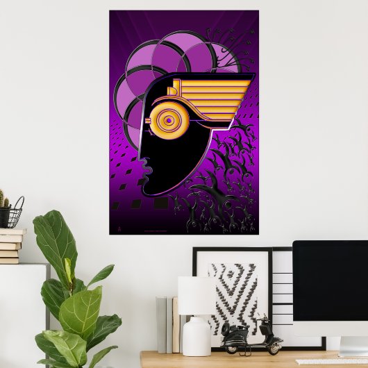 Het Poster van de Motor City Bailout (Semi-Gloss) (Thuiskantoor)