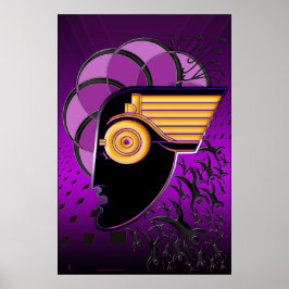 Het Poster van de Motor City Bailout (Semi-Gloss)