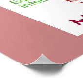 Het Poster van de Muur van de kantoor/Open Deurbel (Hoek)