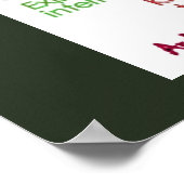 Het Poster van de Muur van de kantoor/Open Deurbel (Hoek)