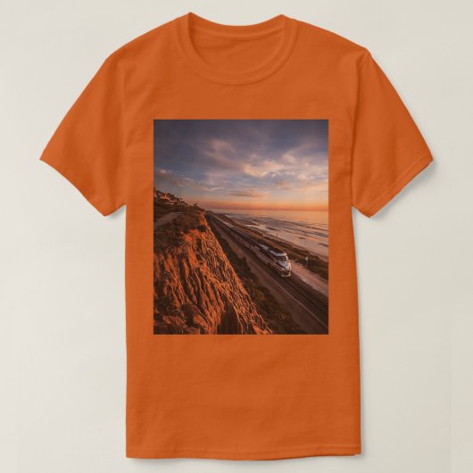 Het poster van de Pacifische ringelijn T-shirt (Design voorkant)