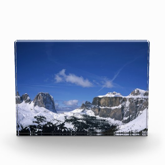 Het Poster van de Passo Sella-ziekteverzekeringska Fotoblokken (Voorkant)